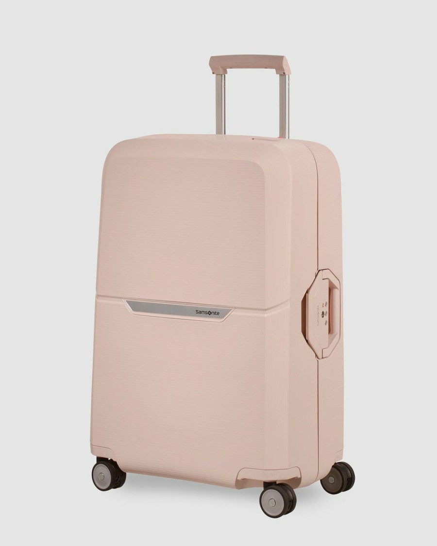 Travel And Luggage * | Samsonite Magnum Spinner 69 Soft Rose