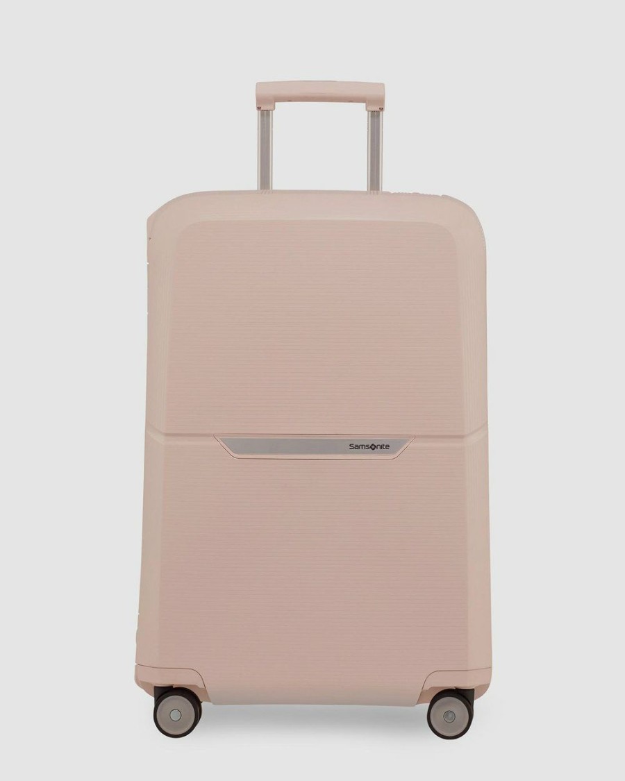 Travel And Luggage * | Samsonite Magnum Spinner 69 Soft Rose