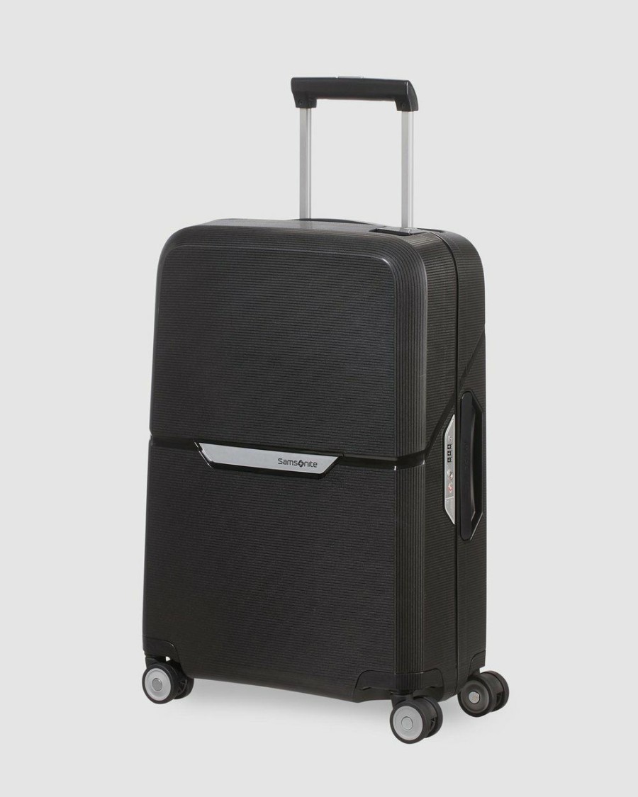 Travel And Luggage * | Samsonite Magnum Spinner 55 Black